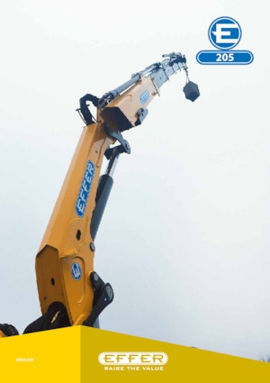 Гідравлічні вантажні крани Effer 205 4S