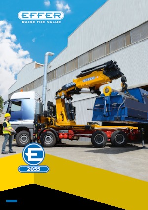 Гідравлічні вантажні крани Effer 2055 4S