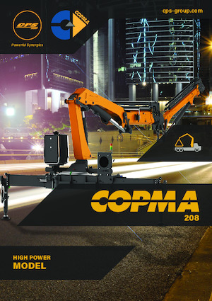 Гідравлічні вантажні крани COPMA 2000 208.4 J4