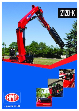 Гідравлічні вантажні крани HMF 2120-K8