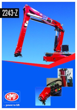Гідравлічні вантажні крани HMF 2243-Z2-RCS
