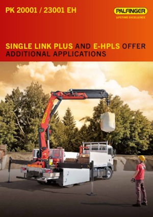 Гідравлічні вантажні крани Palfinger 23001-EH C
