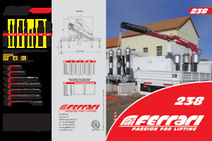 Гідравлічні вантажні крани Ferrari® 238 A2 