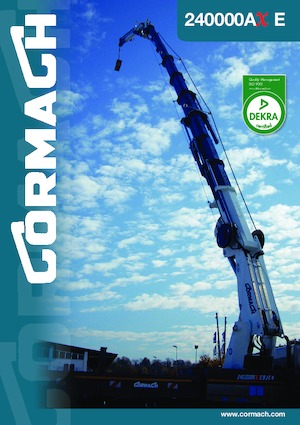 Гідравлічні вантажні крани Cormach 240000AX E9J404 HP