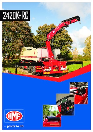 Гідравлічні вантажні крани HMF 2420-K5