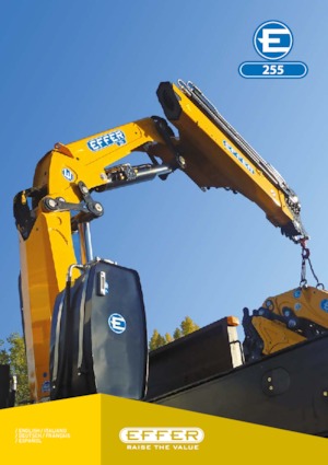 Гідравлічні вантажні крани Effer 255 6S