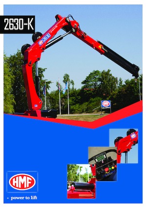 Гідравлічні вантажні крани HMF 2630-K4