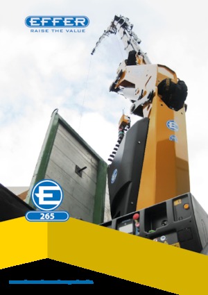 Гідравлічні вантажні крани Effer 265 4S