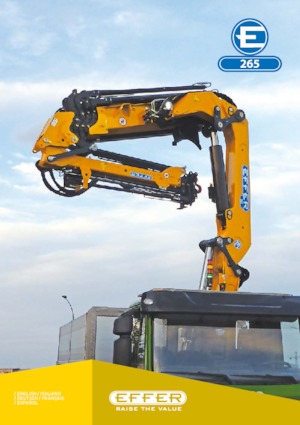 Гідравлічні вантажні крани Effer 265 4S