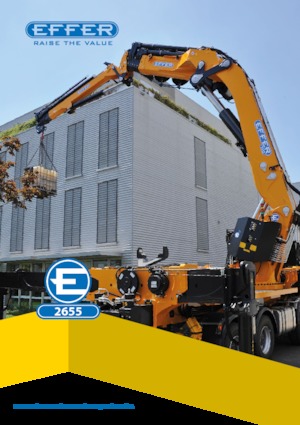 Гідравлічні вантажні крани Effer 2655 7S
