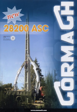 Гідравлічні вантажні крани Cormach 28200 E6 A.S.C.