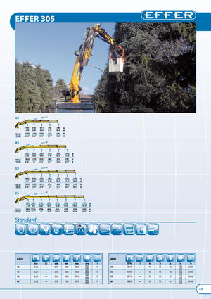 Гідравлічні вантажні крани Effer 305.11 3S