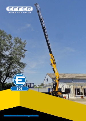 Гідравлічні вантажні крани Effer 305 5S