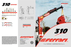 Гідравлічні вантажні крани Ferrari® 310 A 1
