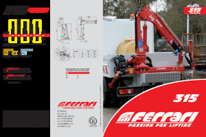 Гідравлічні вантажні крани Ferrari® 315 A2 