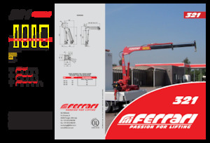 Гідравлічні вантажні крани Ferrari® 321 A3 
