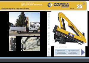 Гідравлічні вантажні крани COPMA 2000 35.2