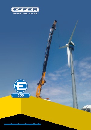 Гідравлічні вантажні крани Effer 350 4S