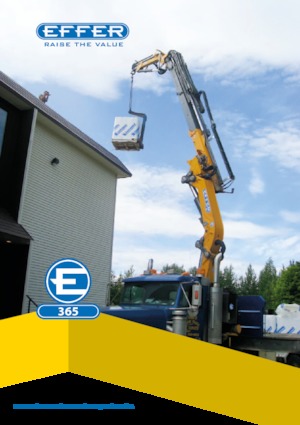 Гідравлічні вантажні крани Effer 365 4S