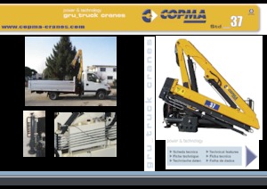 Гідравлічні вантажні крани COPMA 2000 37.1