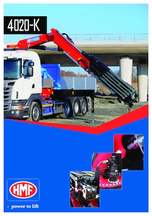 Гідравлічні вантажні крани HMF 4020-K4-RCS