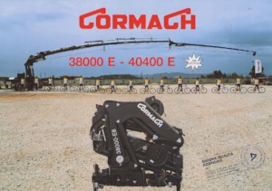 Гідравлічні вантажні крани Cormach 40400 E8F A.S.C. Plus