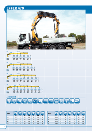 Гідравлічні вантажні крани Effer 470 6S