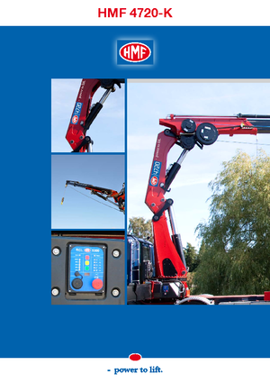 Гідравлічні вантажні крани HMF 4720 K 5