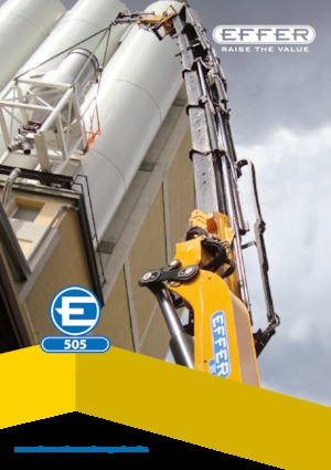 Гідравлічні вантажні крани Effer 505 8S