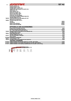 Гідравлічні вантажні крани Ferrari® 527 A 2