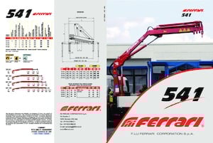 Гідравлічні вантажні крани Ferrari® 541 A3 