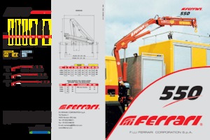 Гідравлічні вантажні крани Ferrari® 550 A2 