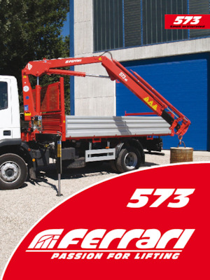 Гідравлічні вантажні крани Ferrari® 573 A4 