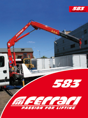 Гідравлічні вантажні крани Ferrari® 583 A3 J2