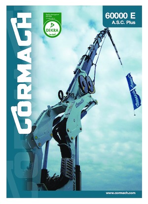 Гідравлічні вантажні крани Cormach 60000 E8F64 A.S.C. Plus