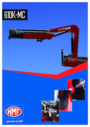 Гідравлічні вантажні крани HMF 610K-4