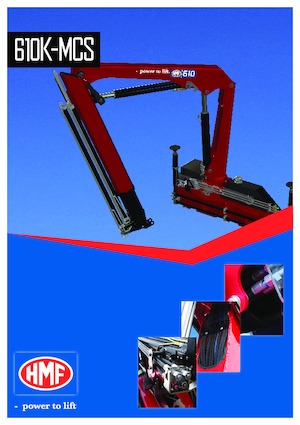 Гідравлічні вантажні крани HMF 610-K4-MCS