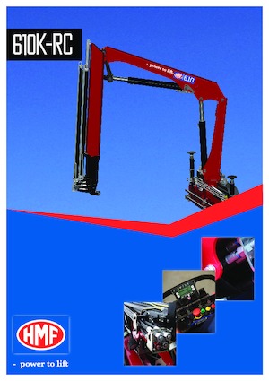 Гідравлічні вантажні крани HMF 610-K1-RC