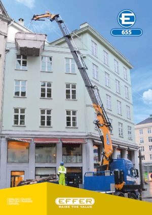 Гідравлічні вантажні крани Effer 655 4S