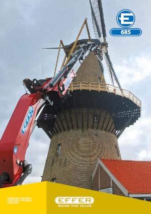 Гідравлічні вантажні крани Effer 685 6S