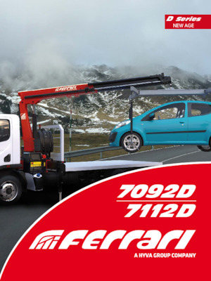 Гідравлічні вантажні крани Ferrari® 7092D A4 