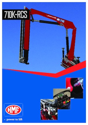 Гідравлічні вантажні крани HMF 710-K1-RCS