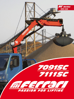 Гідравлічні вантажні крани Ferrari® 7111SC A2 