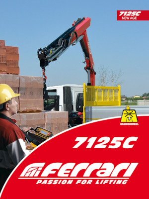 Гідравлічні вантажні крани Ferrari® 7125C A2 