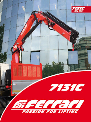 Гідравлічні вантажні крани Ferrari® 7131C A3 