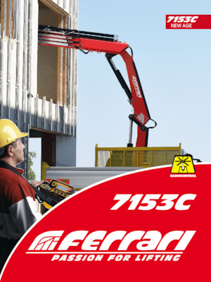 Гідравлічні вантажні крани Ferrari® 7153C A4 