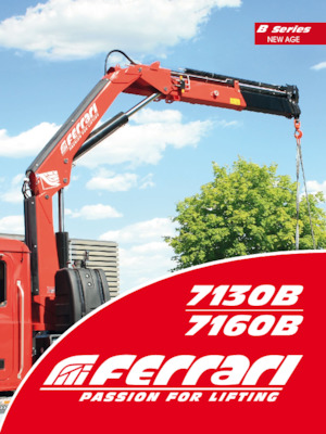 Гідравлічні вантажні крани Ferrari® 7160B A2 