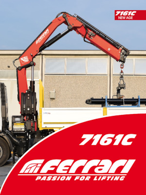 Гідравлічні вантажні крани Ferrari® 7161C A5 