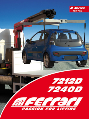 Гідравлічні вантажні крани Ferrari® 7212D A2 