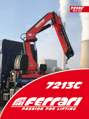 Гідравлічні вантажні крани Ferrari® 7213C A4 J3 